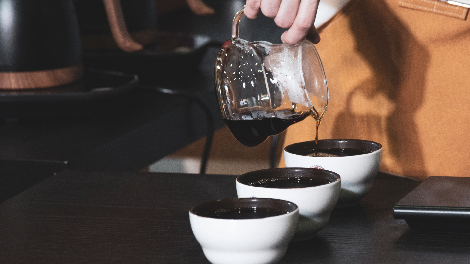 Coffee tasting for coffee cupping and sensory analysis