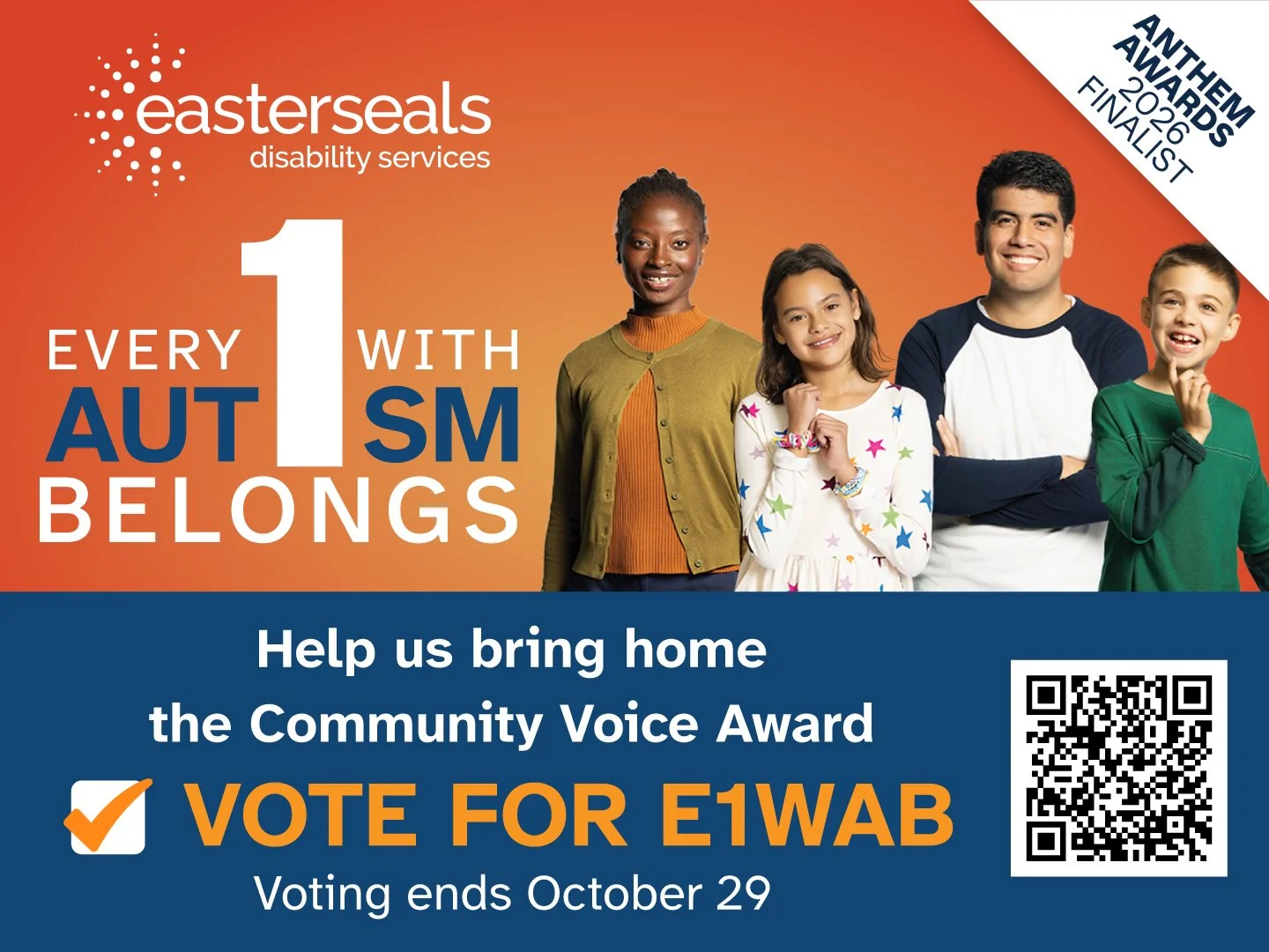Vote — Every1 With Autism Belongs