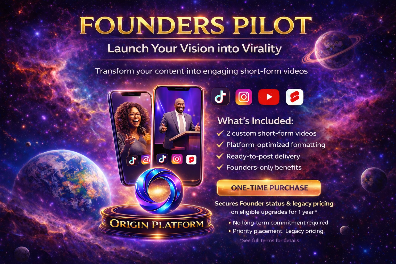 Founder's Pilot Package