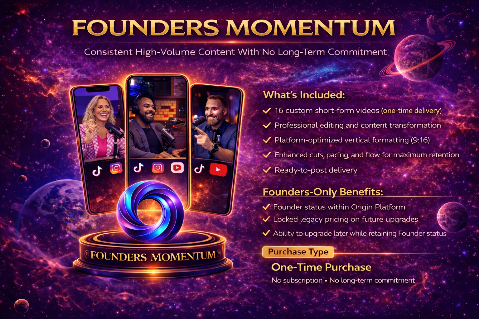 Founder’s Momentum Package