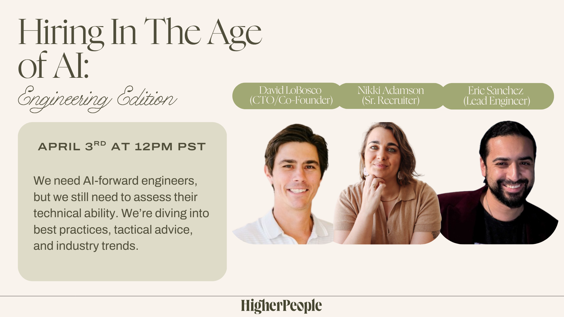 Hiring in the Age of AI: Engineering Edition