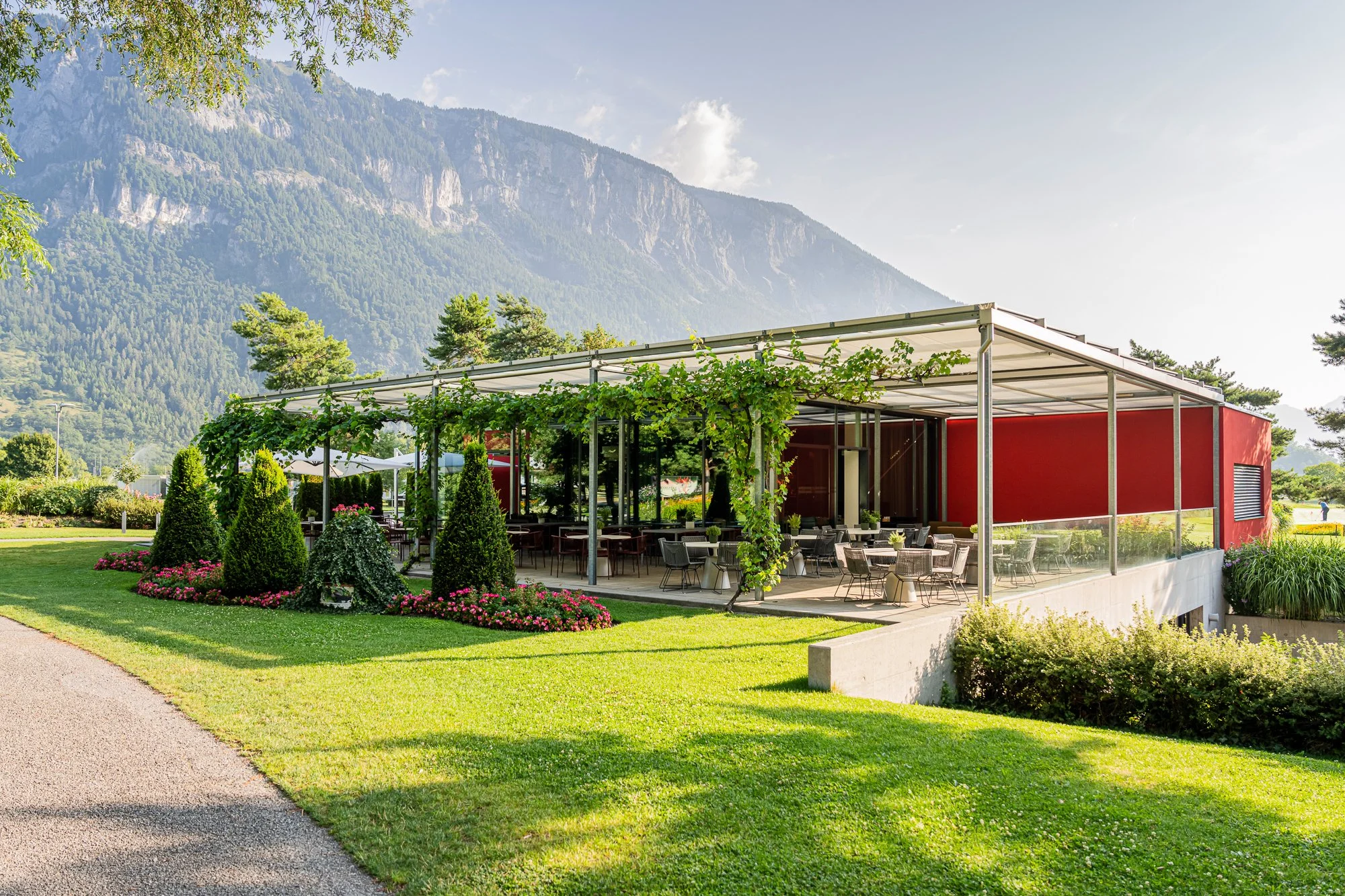 Terrasse des Restaurants