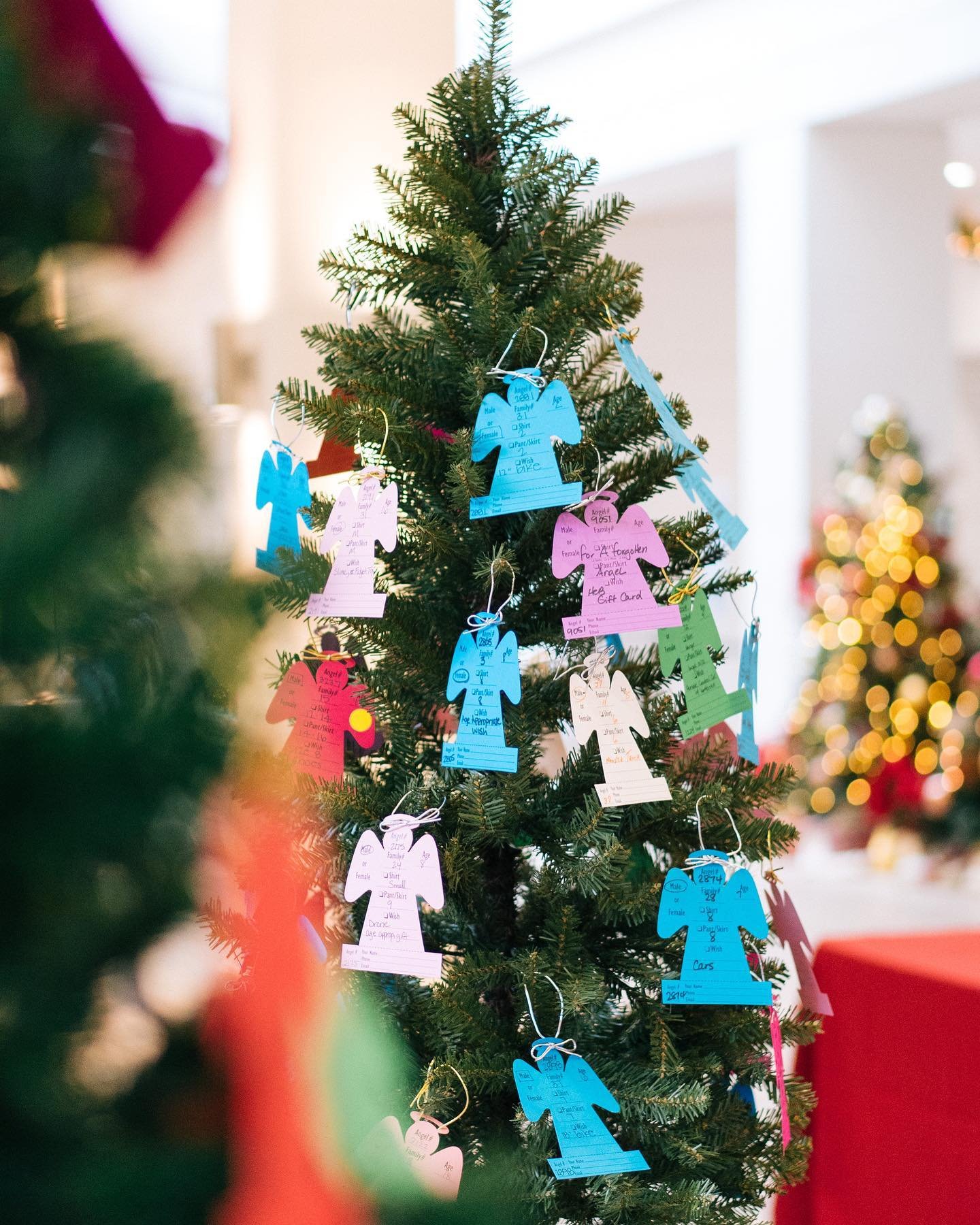 Angel Tree 2023 begins on November 18th!

For over two decades, our Angel Tree ministry has provided Christmas gifts and shared the love of Christ with thousands of children and senior citizens in our community.

Join us this year as we continue the 