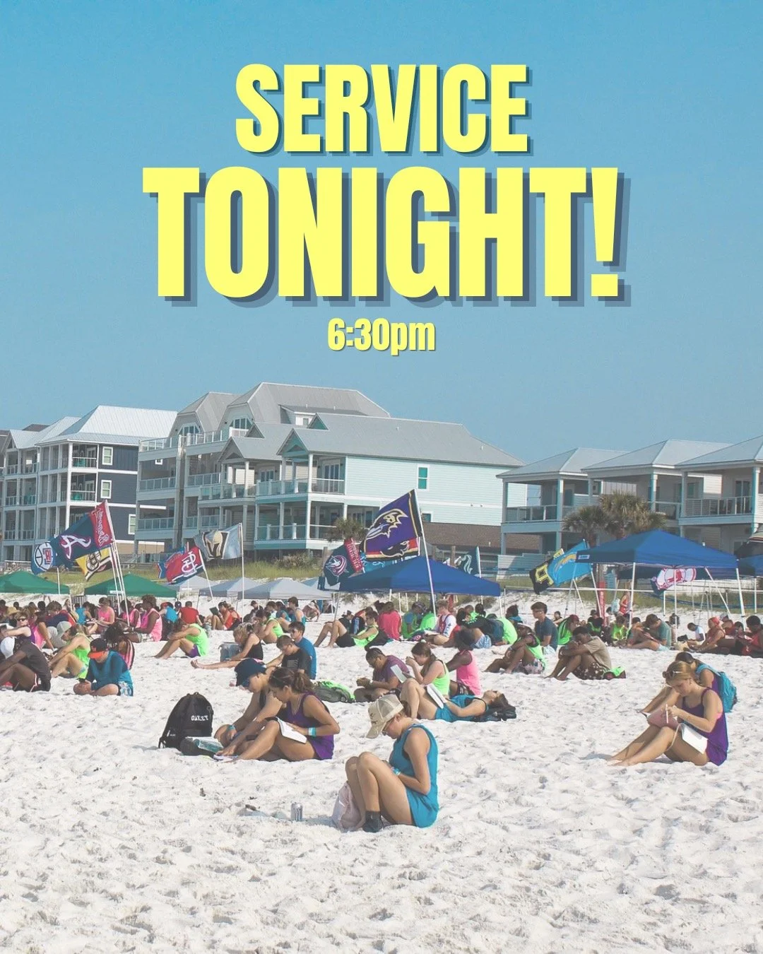 We're back from BW which means TSM service is TONIGHT! Can't wait to see y'all! ☀️
&mdash;&mdash;&mdash;&mdash;&mdash;&mdash;&mdash;&mdash;&mdash;&mdash;&mdash;&mdash;&mdash;&mdash;&mdash;&mdash;&mdash;&mdash; 
1 Fellowship Dr
Hangs @ 5:30pm 
Service