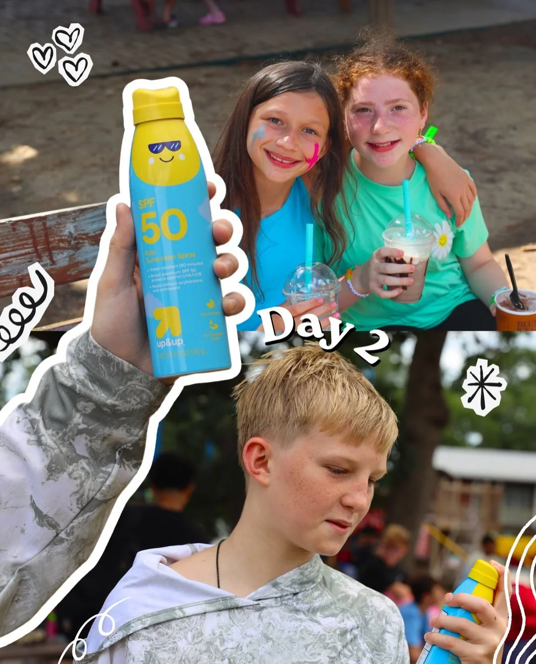 ☀️Day 2 forecast: Perfect weather, sunshine, and happy Campers.

-WC/Kids 2026