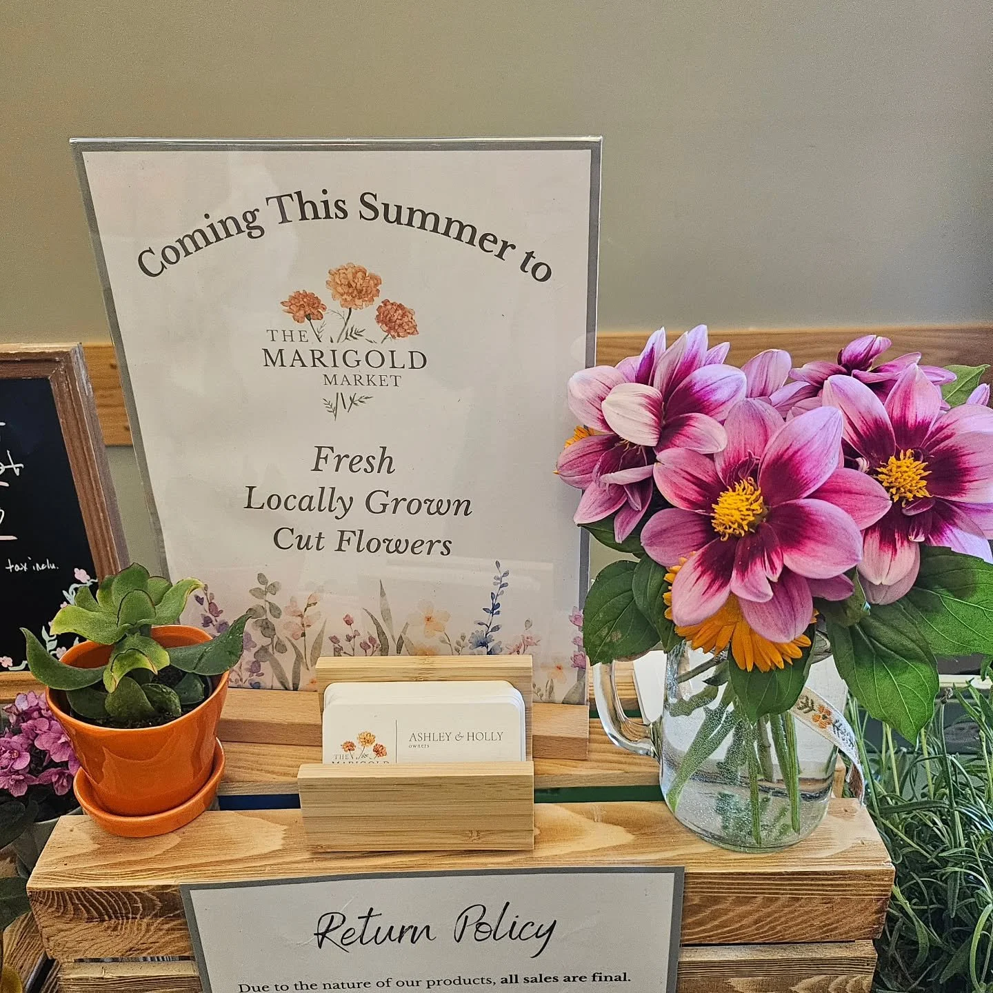 Surprise!!! We are indoors with our full stock! Come check out our new plants at the Lac La Biche Farmers Market 3-6pm! 

#farmersmarket #themarigoldmarket #plants #flowerfarm #flowers