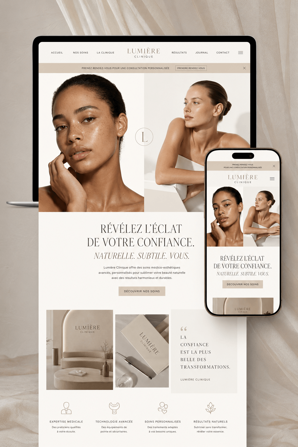 Les 10 indispensables d'un site de clinique esthétique qui convertit