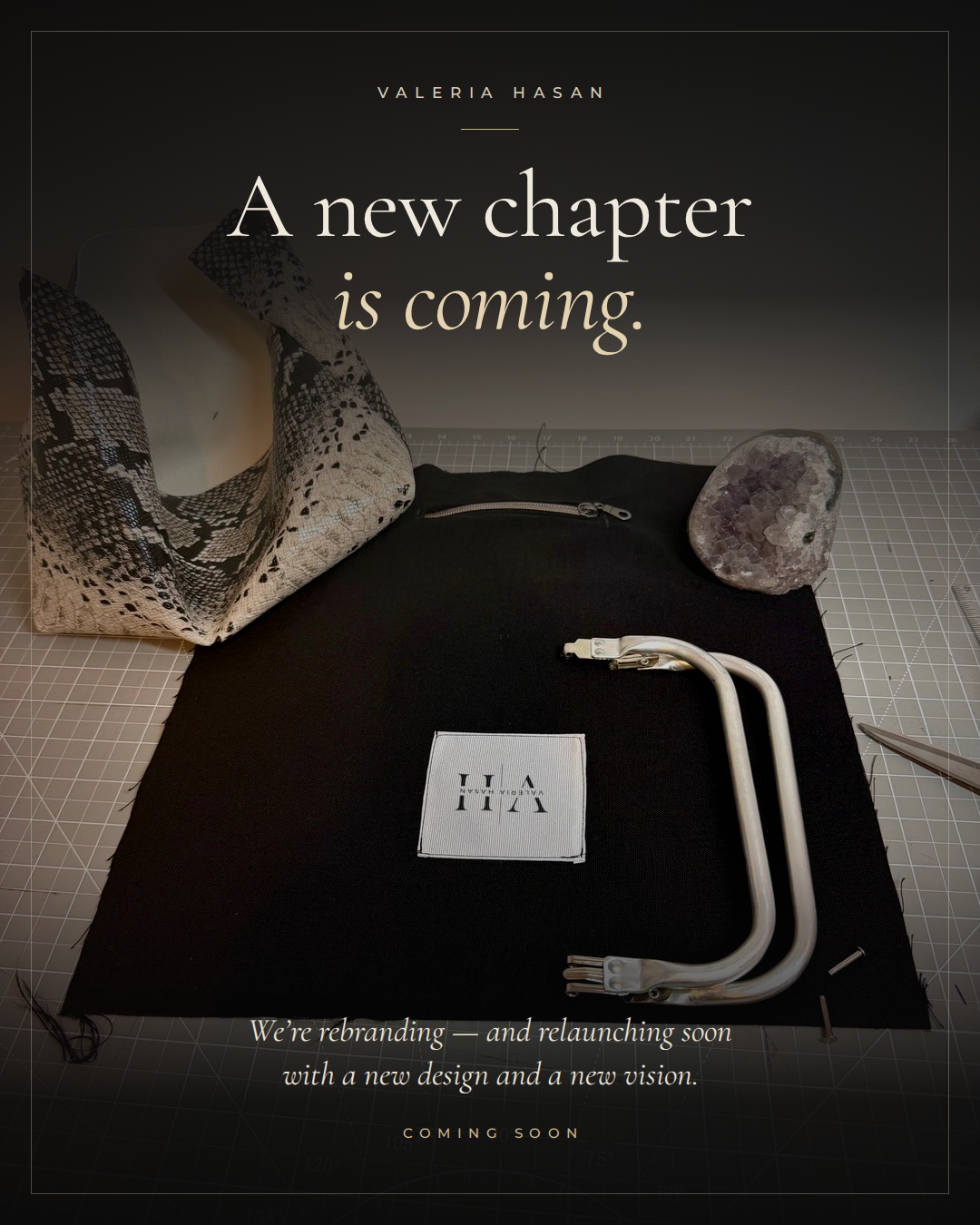 Relaunching soon.