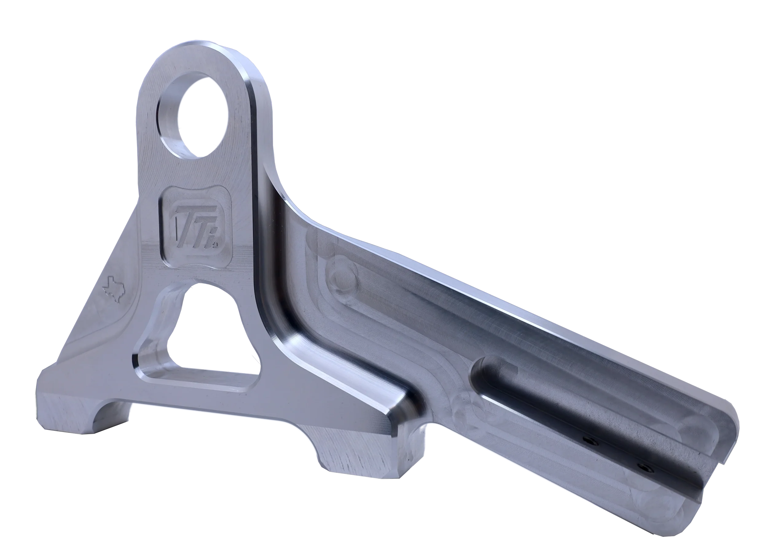 Rear Radial Caliper Mount Bracket - M8 Softail