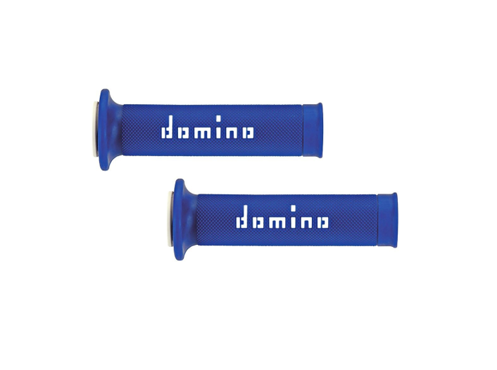 DOMINO ROAD RACING GRIPS BLUE/WHITE