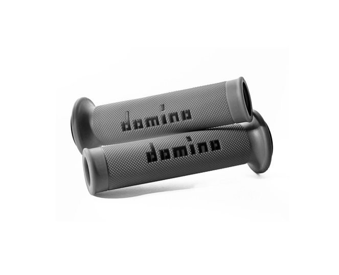 DOMINO ROAD RACING GRIPS GREY-BLACK