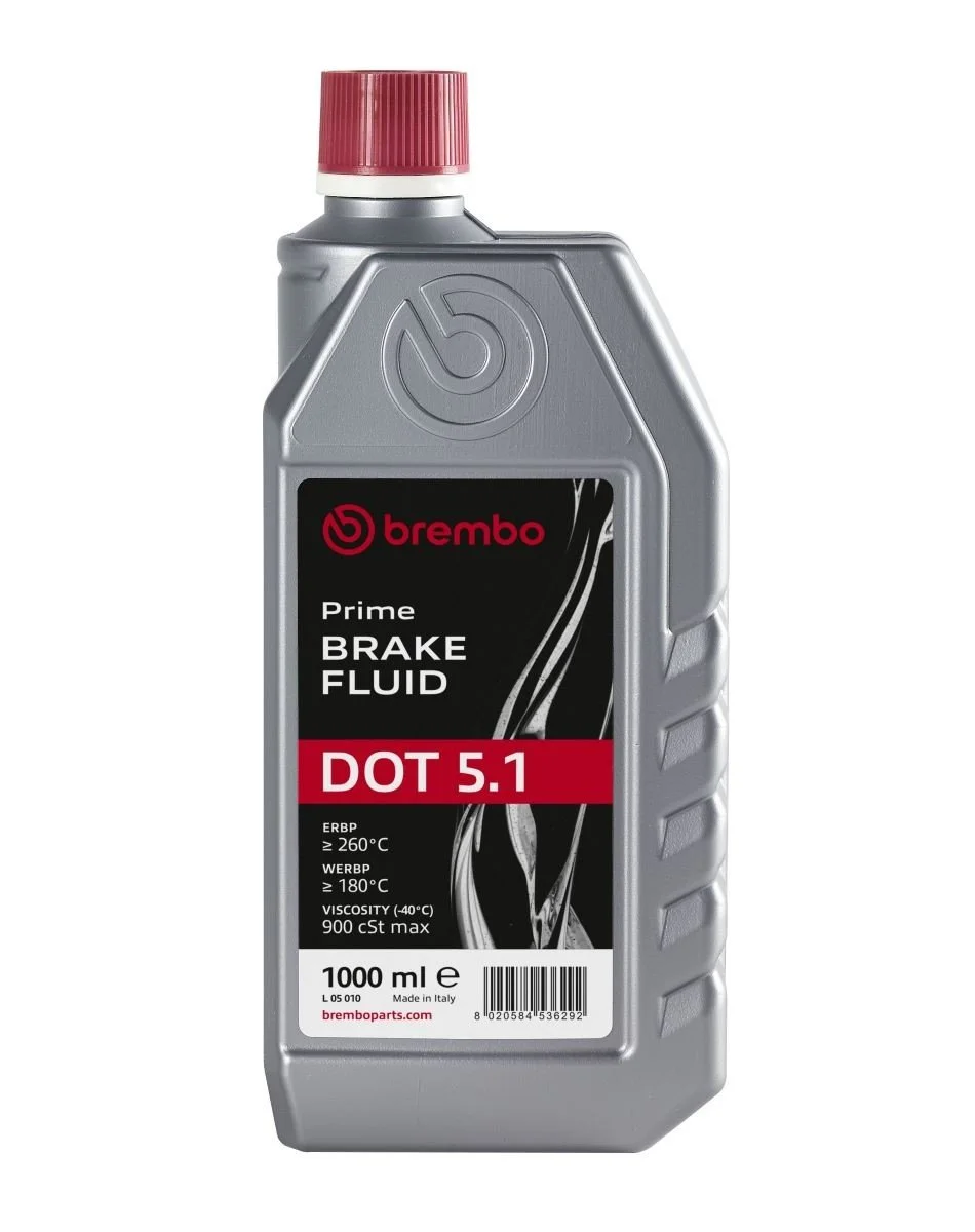 Brembo Prime Brake Fluid DOT 3, 4, 4+ og 5.1 - 0,5L