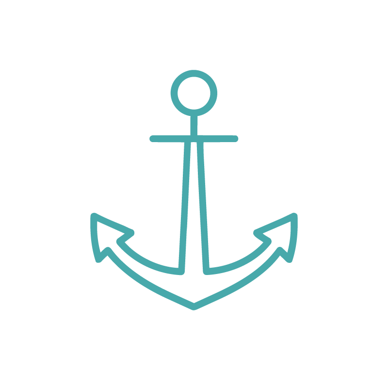 A shield with a blue check mark in the center.