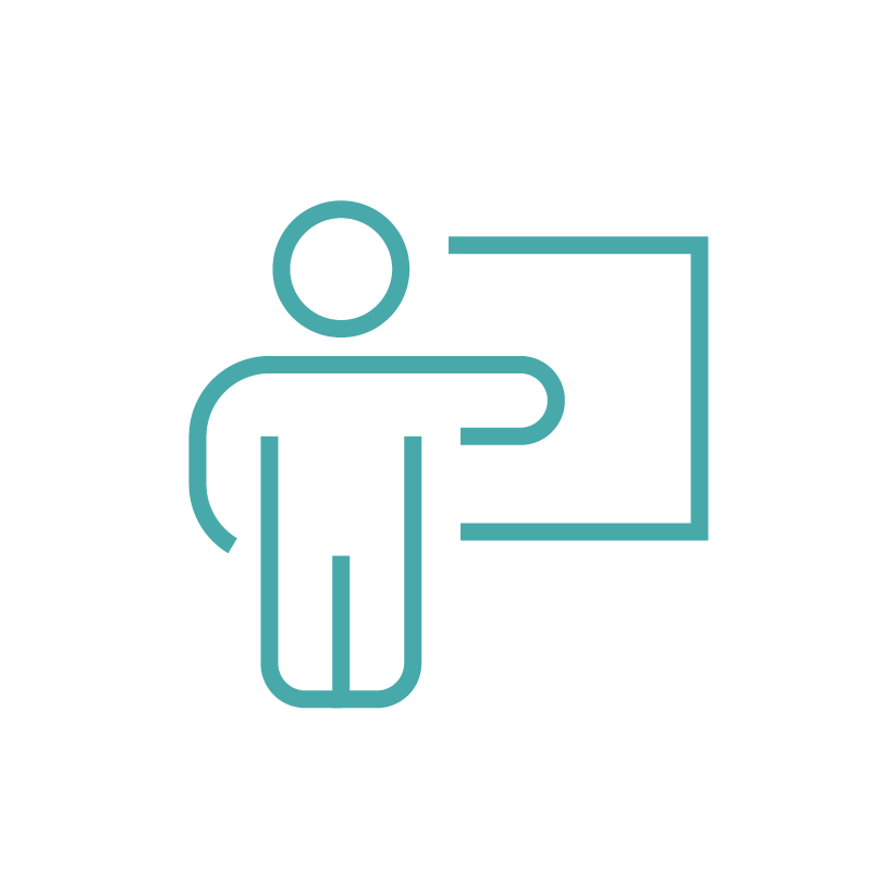 White shield with a blue checkmark in the center