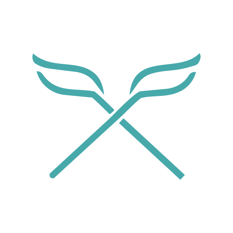 White shield with a blue checkmark in the center.