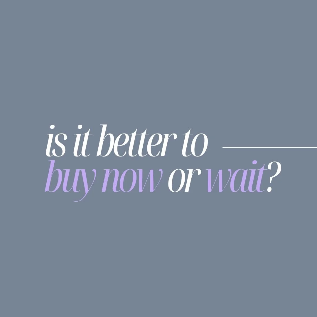 One of the most common questions I hear is: &ldquo;Should we buy now or wait?&rdquo;
The honest answer is that no one can perfectly predict the market. Interest rates will shift, home prices will adjust, and headlines will always create some level of