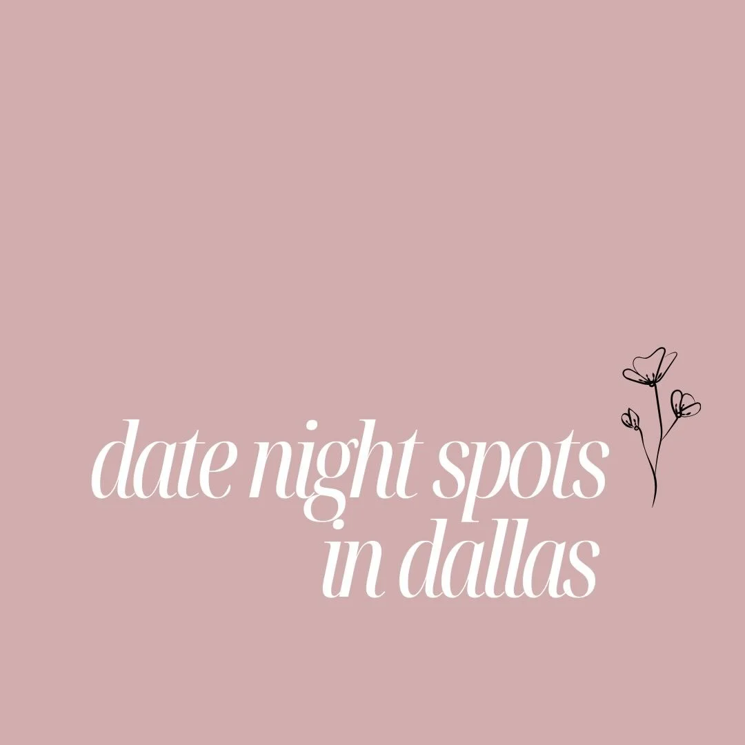 Save these romantic date night spots for future use! Some of my favs! 🫶🏼