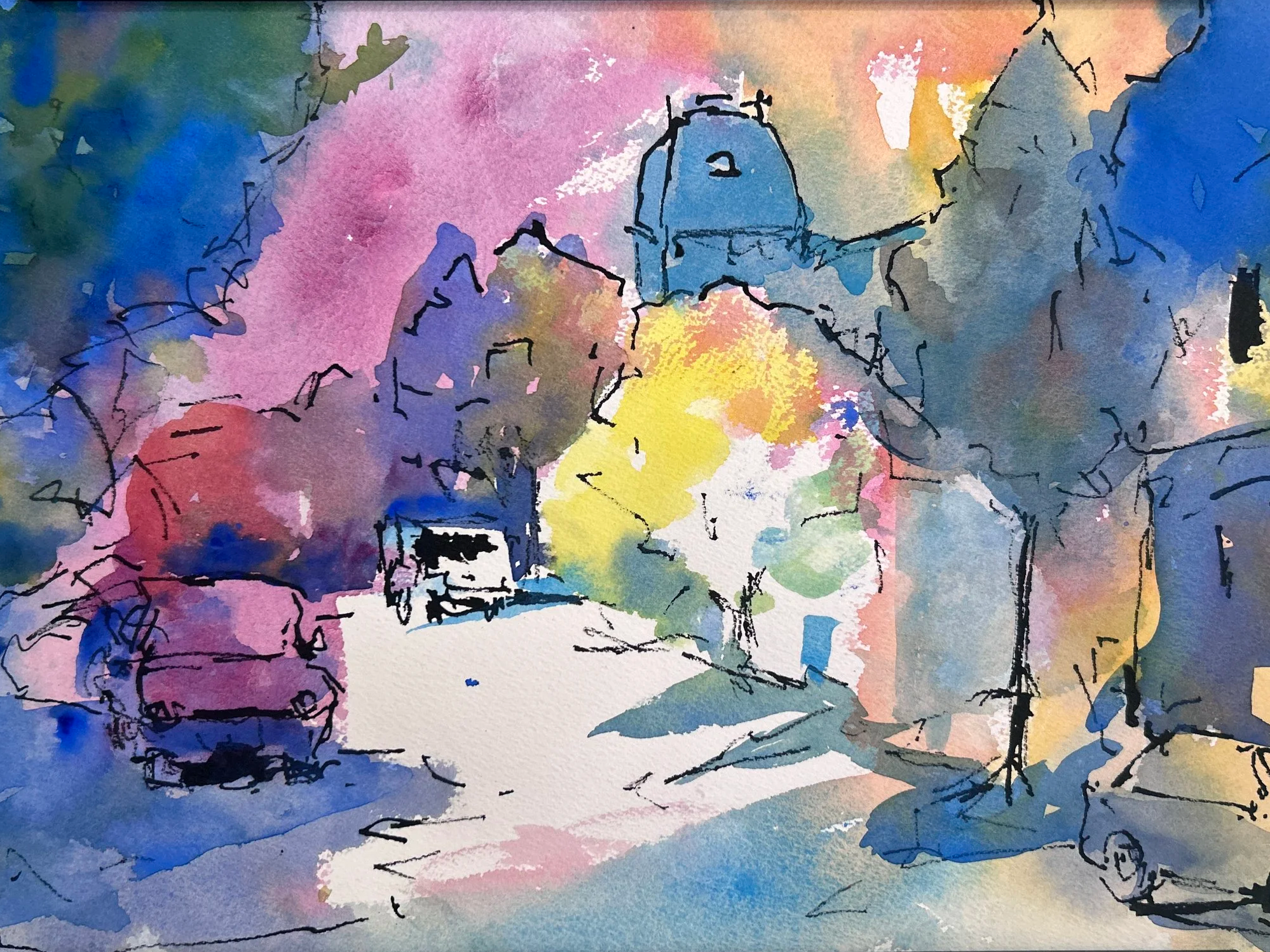 Watercolors with Paul