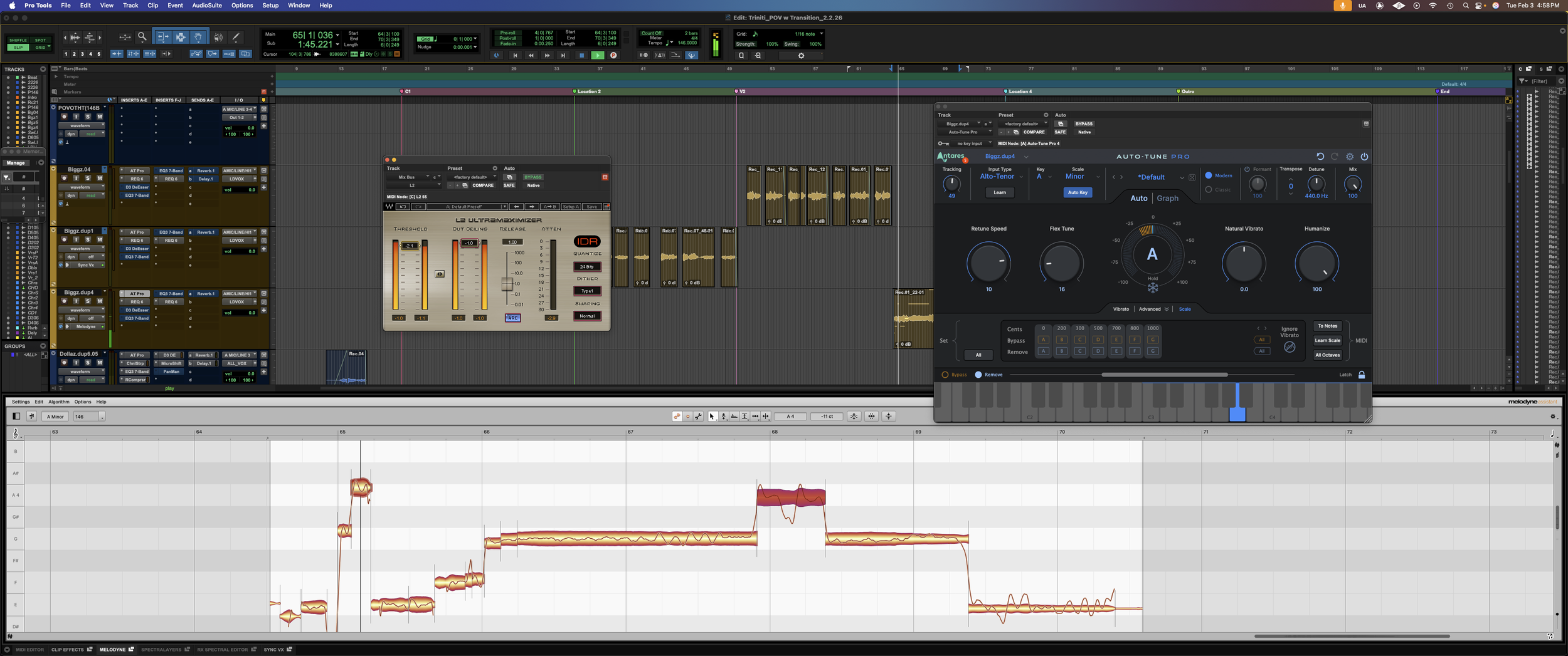 Artist Session Block