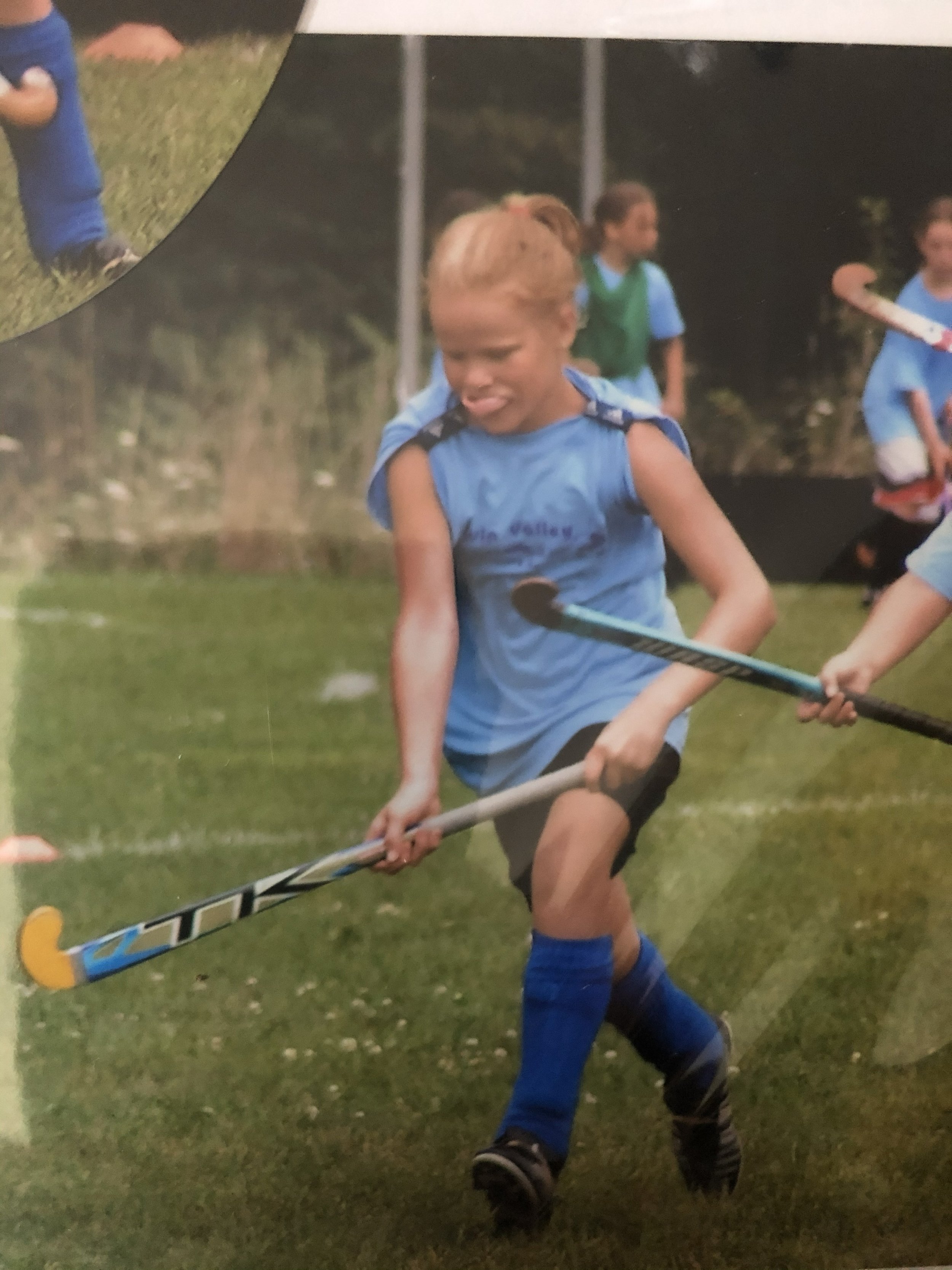Every player had to pick up the stick for the first time…</span>