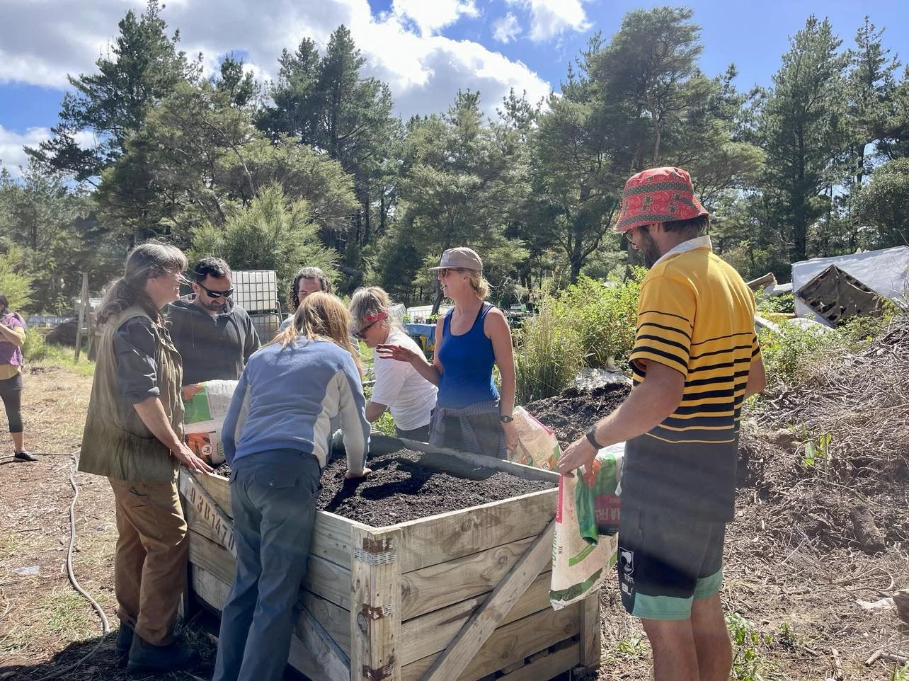 Garden bed workshop with Caity