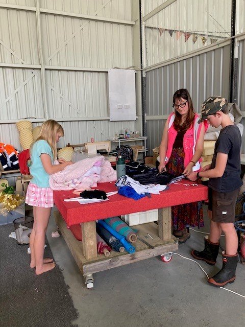 Halloween costume workshop with Luke