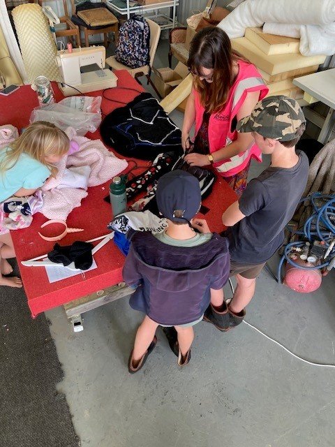 Halloween costume workshop with Luke