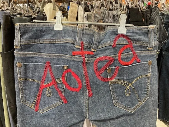 Aotea upcycled denim - Nicola O