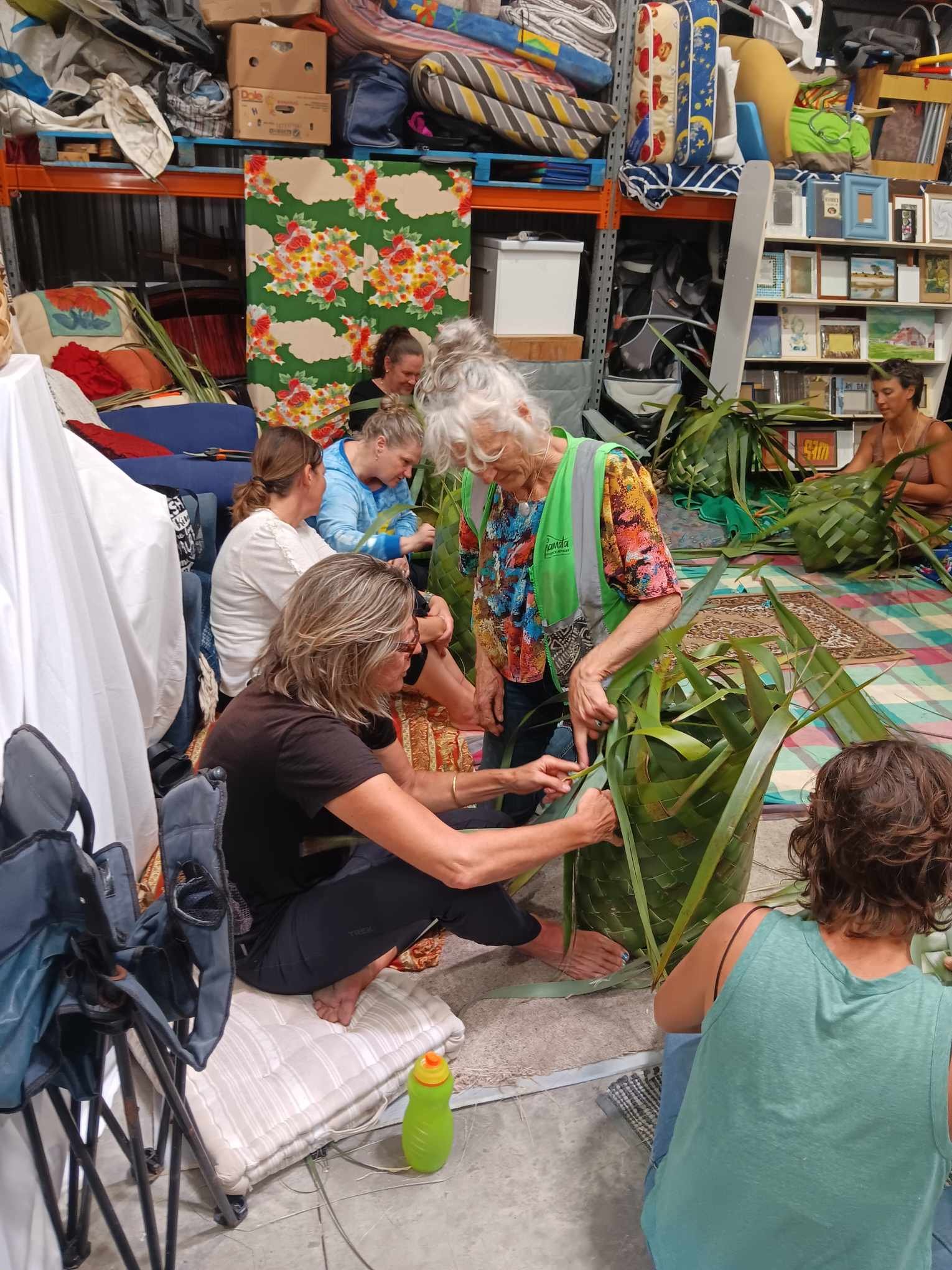 Kete workshop with Nicola