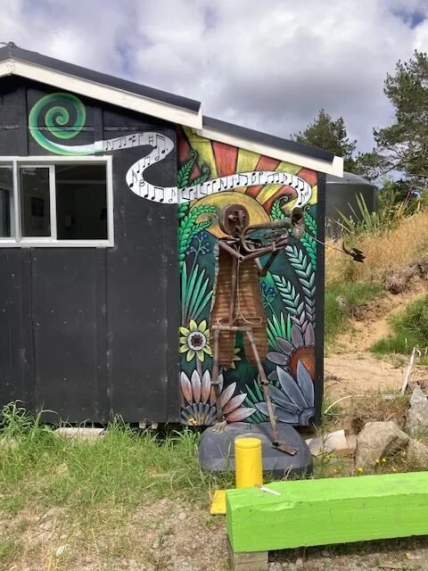 Tin Man sculpture - upcycled copper - Patrick O