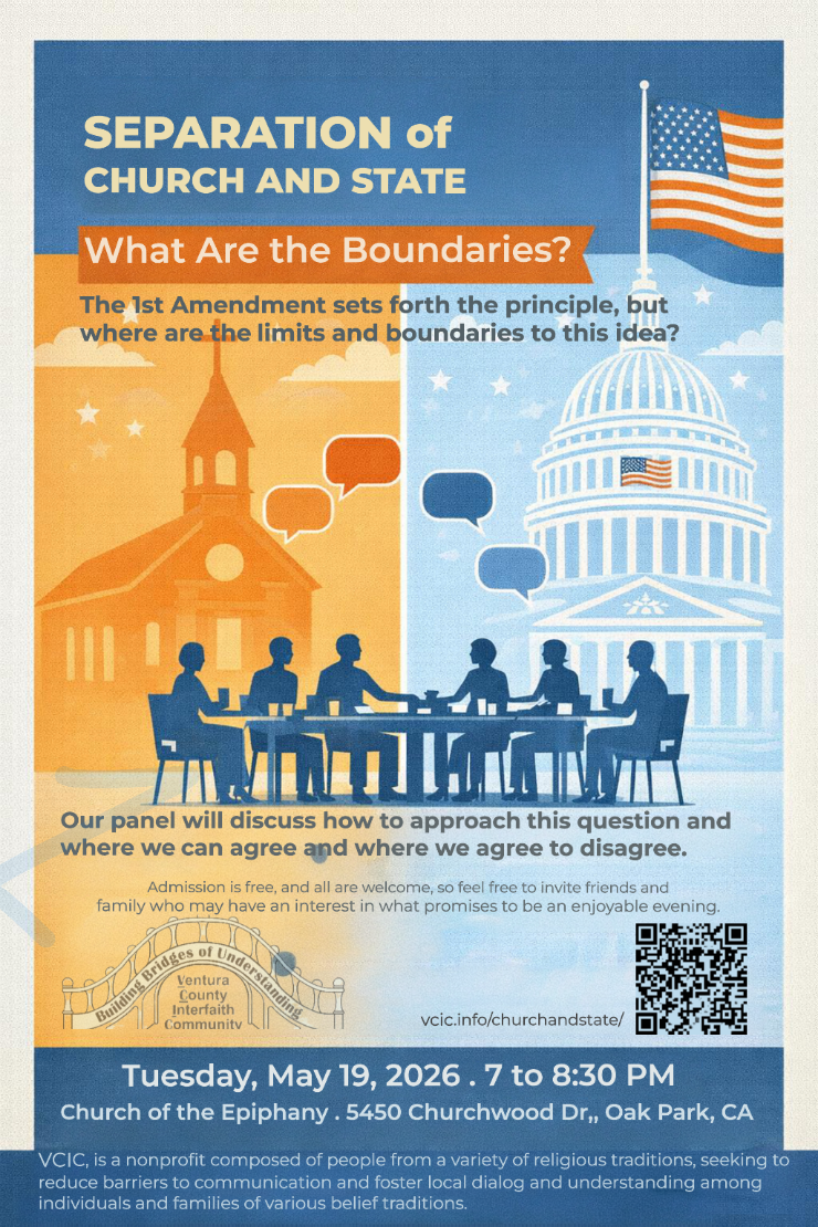 VCIC Panel: Separation of Church and State: What are the Boudaries?