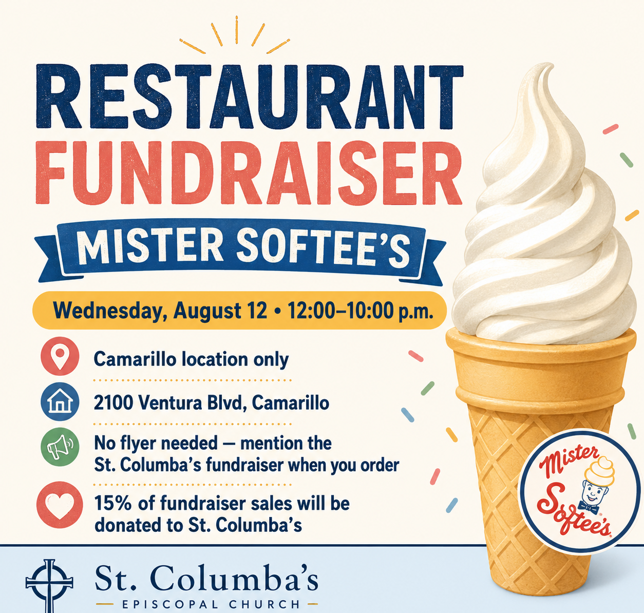 Mister Softee Fundraiser