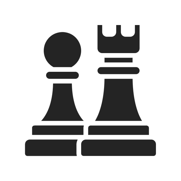 Chess pieces icon.