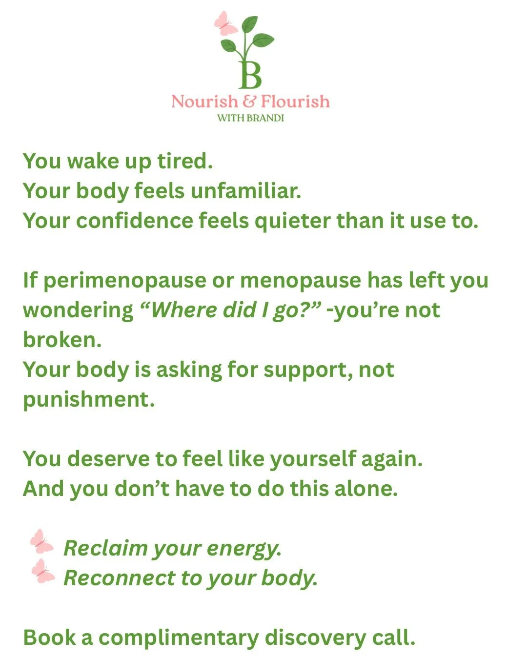 You are uniquely YOU, and you deserve to feel your best at ALL times! You have the power to make a difference in YOUR life! Choose YOU! Want support in making it happen and making it sustainable, click the 🔗 in bio.