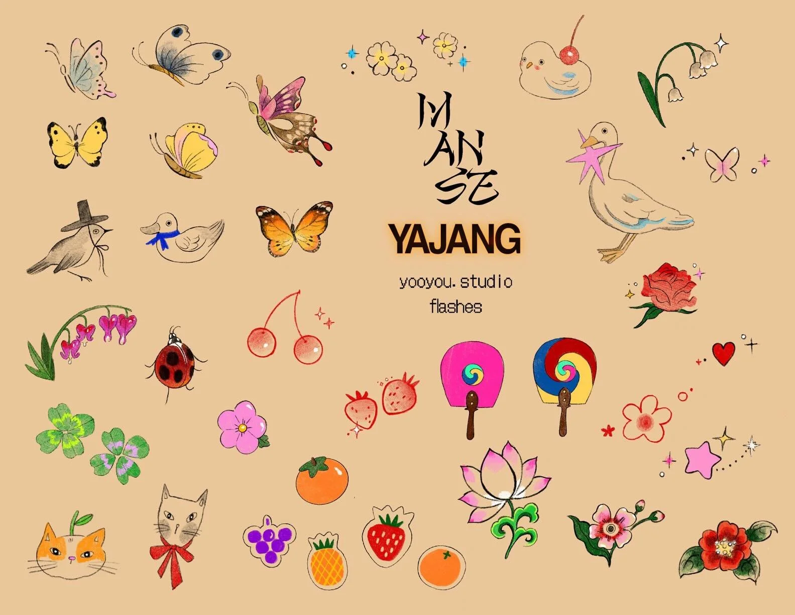 Exciting news!! I will be doing flash tattoos at YAJANG: The Open Table, a super cool event by @shoutoutmanse celebrating AAPI Heritage Month!💓🇰🇷✋🏻🤚🏻

DM if you&rsquo;d like to book an appointment, otherwise I will be accepting walk-ins. Arm an