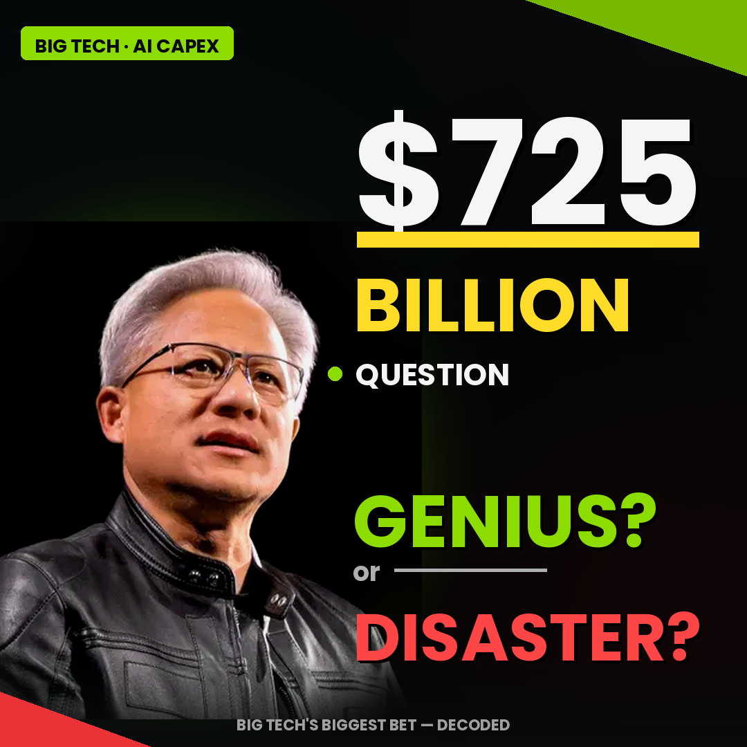 The $725 Billion Question: Are Big Tech's AI Bets the Greatest Misallocation in History or Exactly Right?&nbsp;