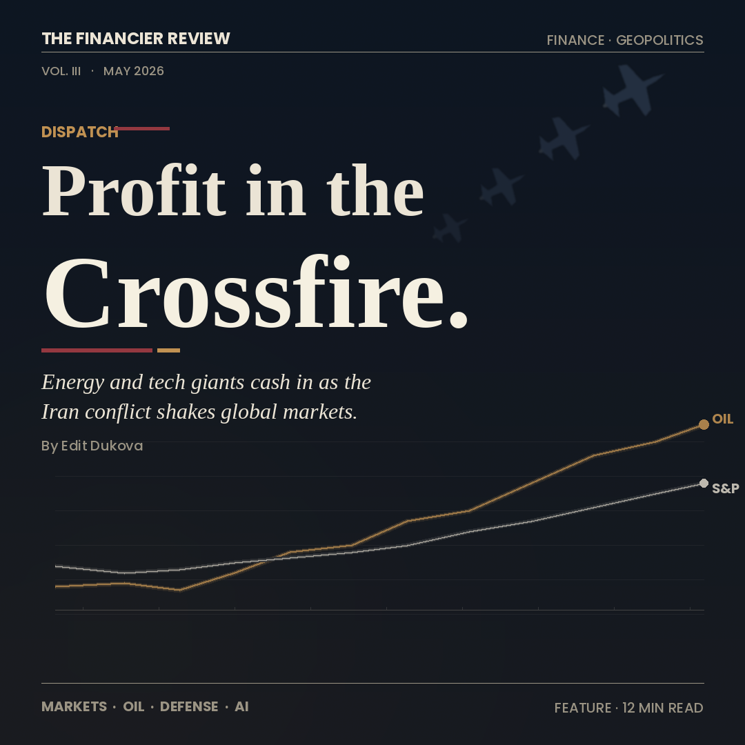 Profit in the Crossfire: Energy and Tech Giants cash in as the Iran conflict shakes Global Markets