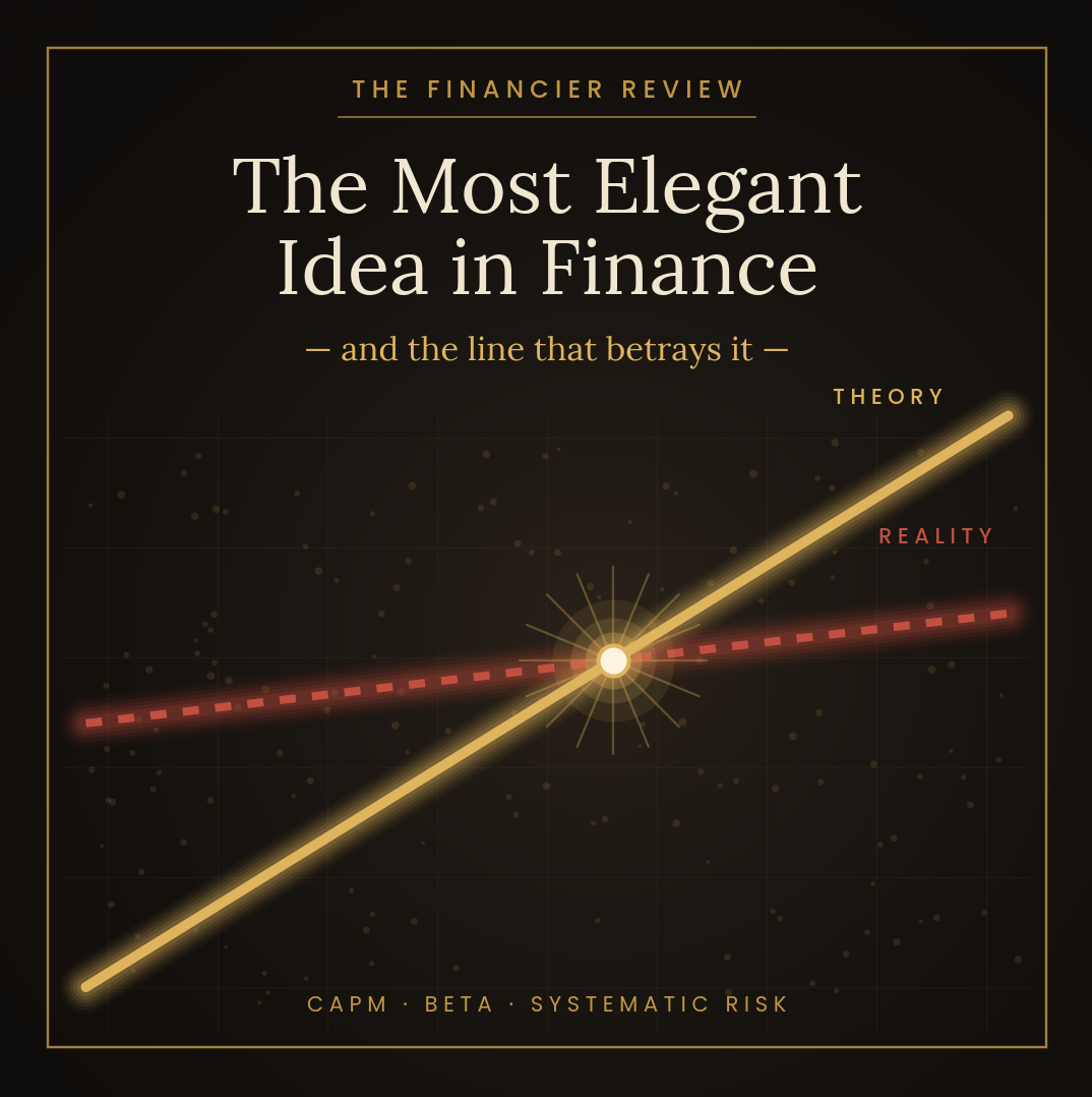 The Most Elegant Idea in Finance – and The Line that Betrays It.
