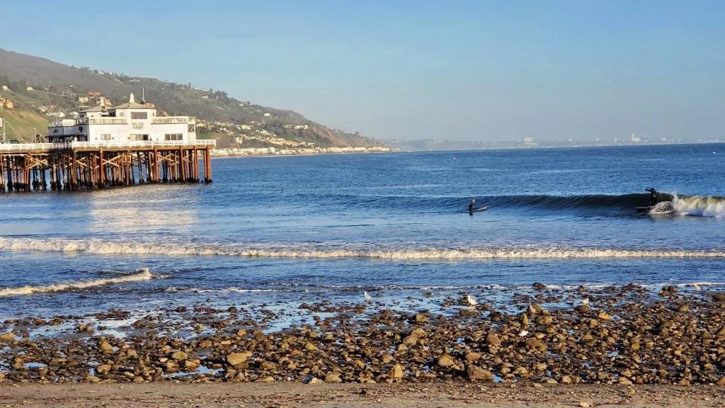 Wave at First Point Malibu