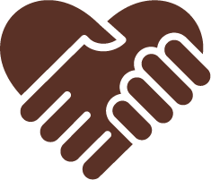Illustration of two hands shaking in a handshake.