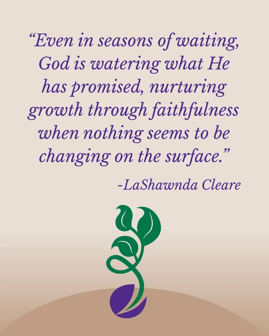 🌱 For women navigating a season of waiting &mdash; join us for our Faith in Bloom Circle on March 7.
Free registration &bull; Guided conversation &bull; Supportive community
Link in bio

#FaithInBloom #SeedsDontSproutOvernight #QuietGrowth #FaithJou