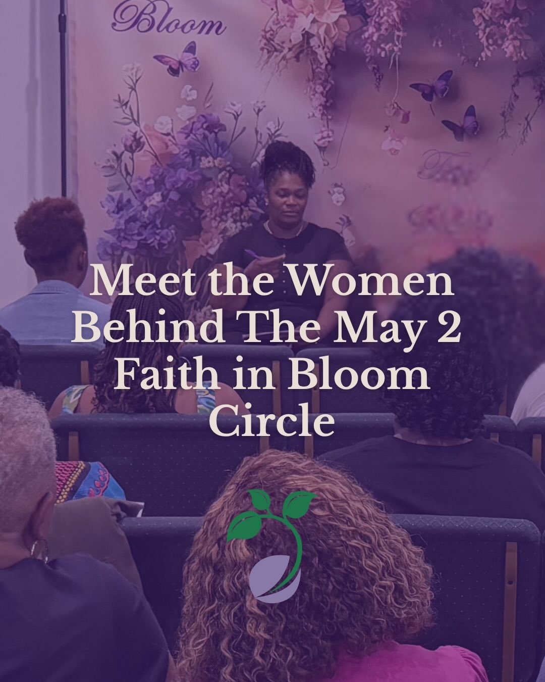 Meet the women guiding our next Faith in Bloom Circle. 💜
On Saturday, May 2, join Mrs. LaShawnda Cleare, founder of A Woman Sowed, alongside Reathea Felder, Family Nurse Practitioner, for a meaningful conversation centered on women&rsquo;s health, w