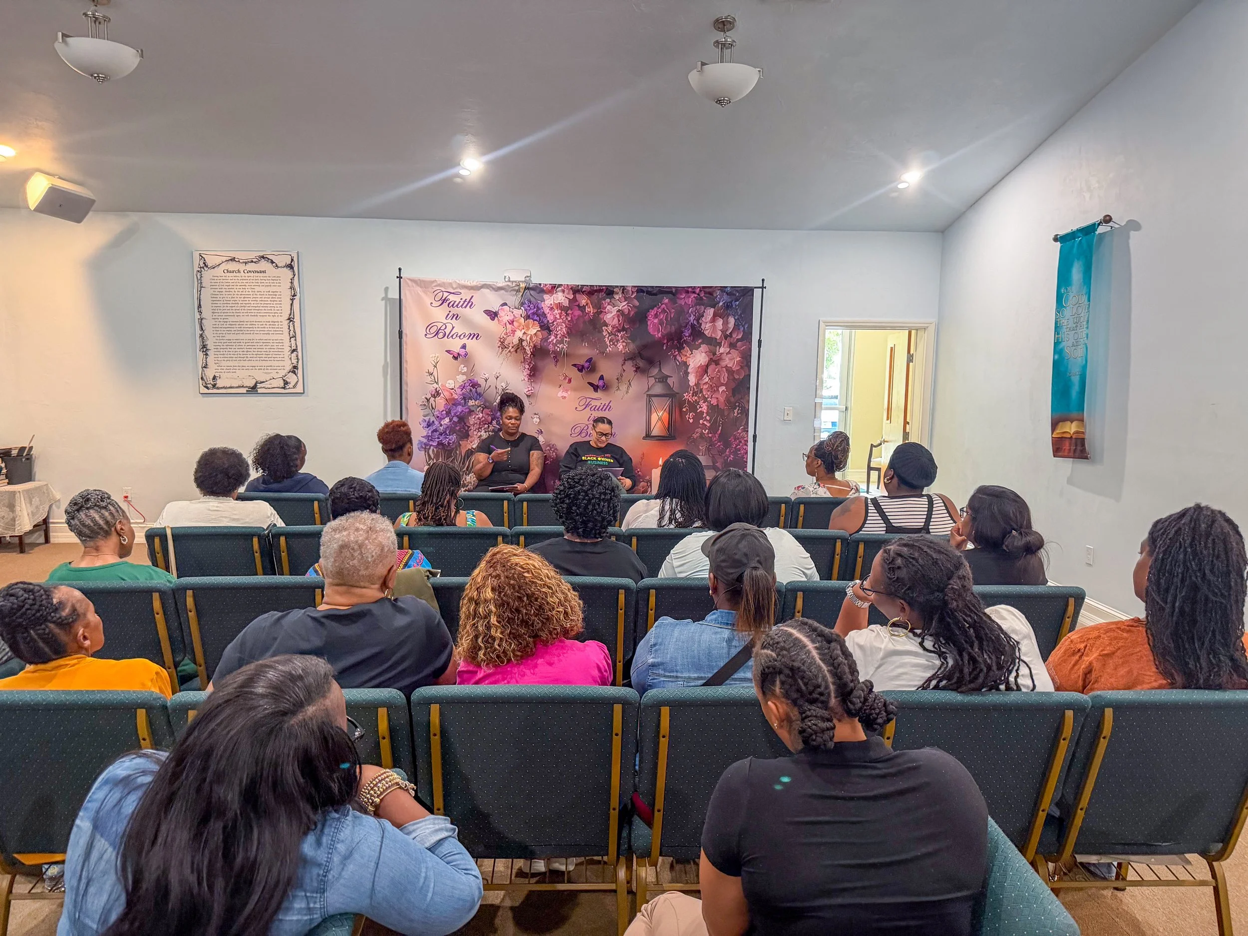 Saturday, May 2nd Faith in Bloom Circle w/ Reathea Felder