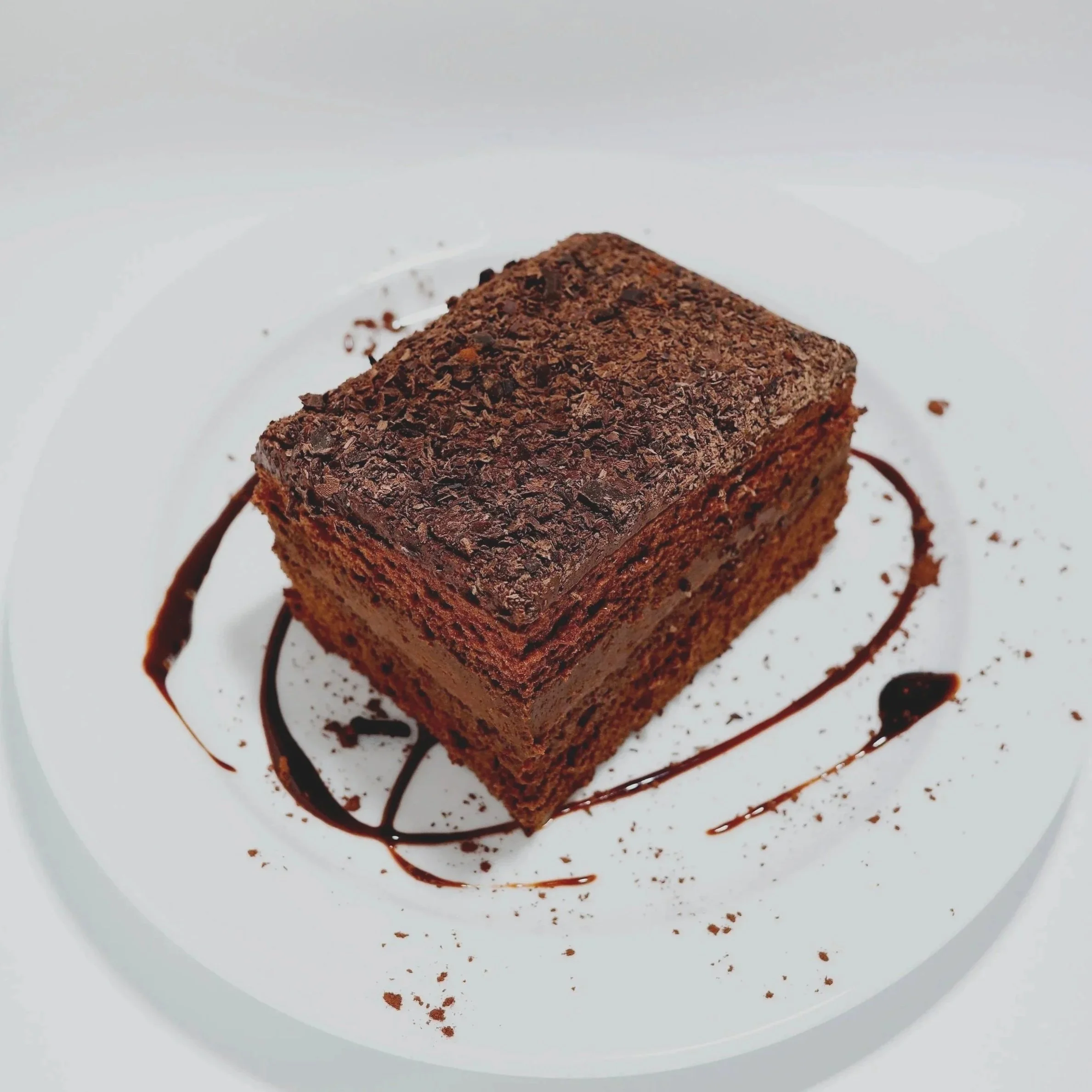 Traditional Georgian Baileys Double Chocolate Cake at Georgian Corner restaurant in Roswell, GA