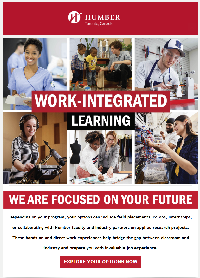 Humber Polytechnic | Email Communications Design