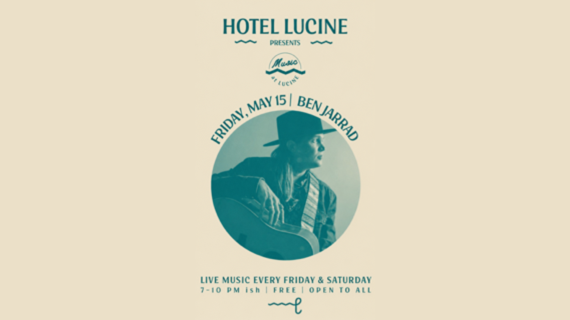 Ben Jarrad at Hotel Lucine