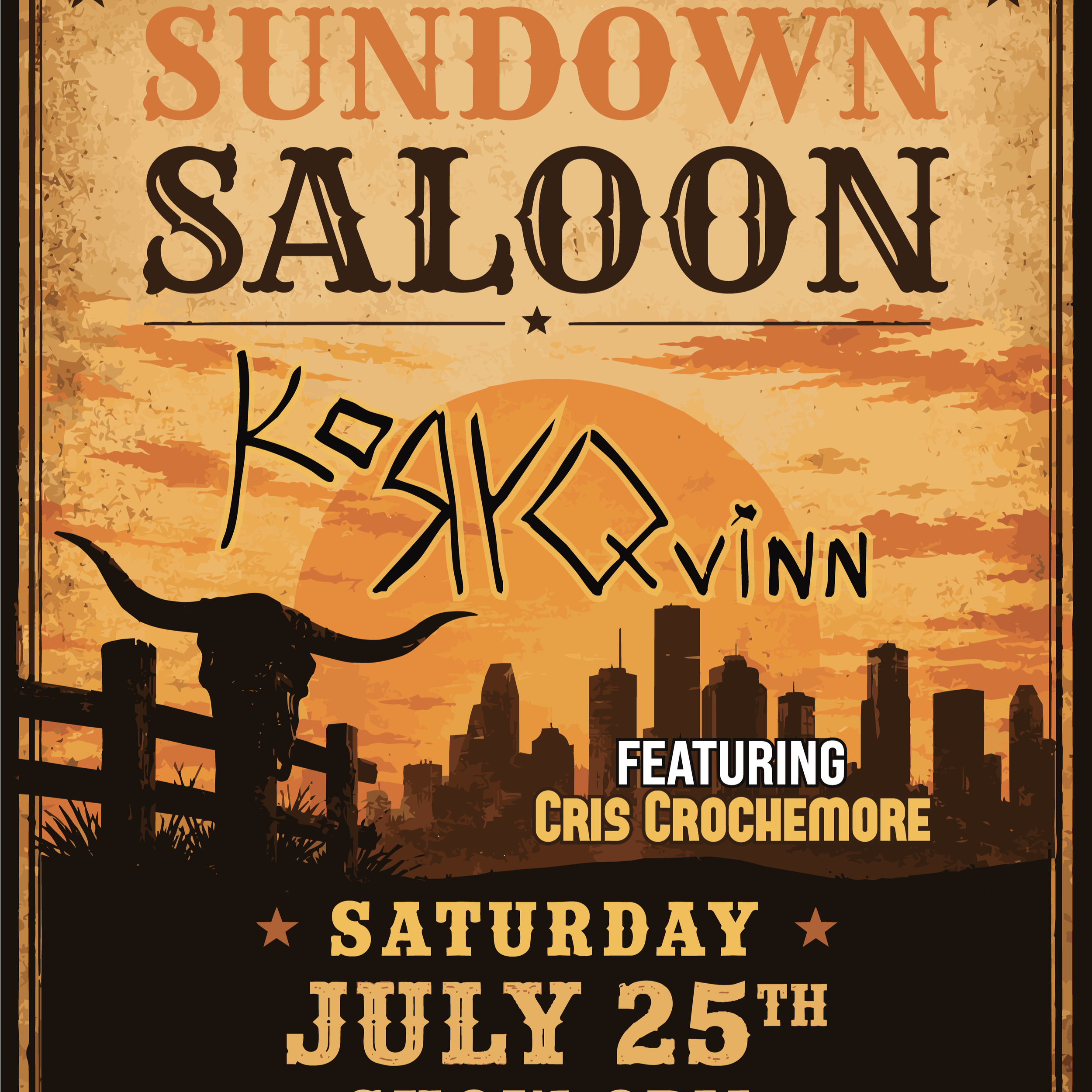 Kory Quinn at Sundown Saloon