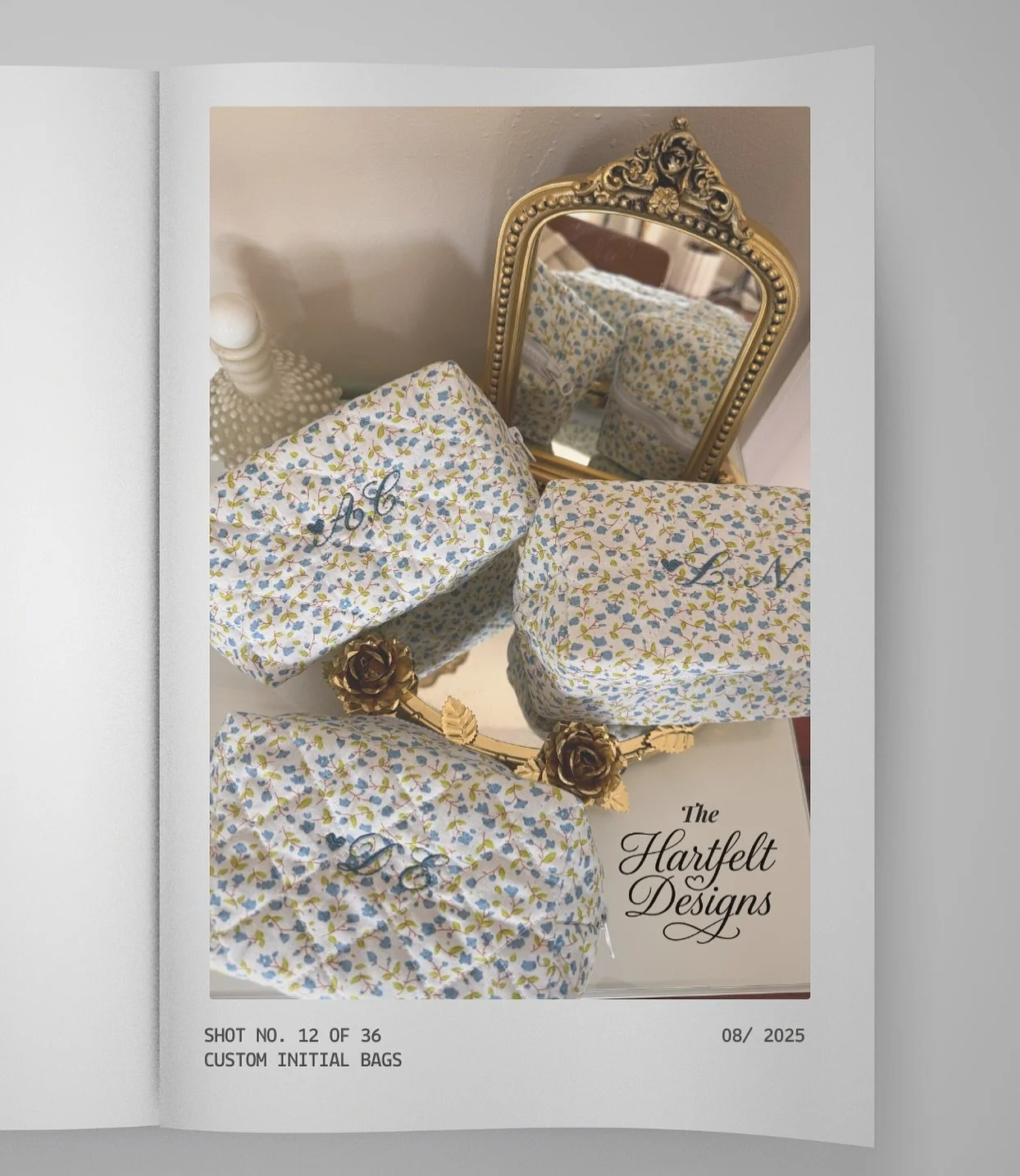 Meet your new everyday essential: our custom embroidered makeup bags! 

Whether you&rsquo;re headed on vacation or organizing small items around the house, these personalized cosmetic bags are both stylish and functional. 

Perfect for travel, skinca