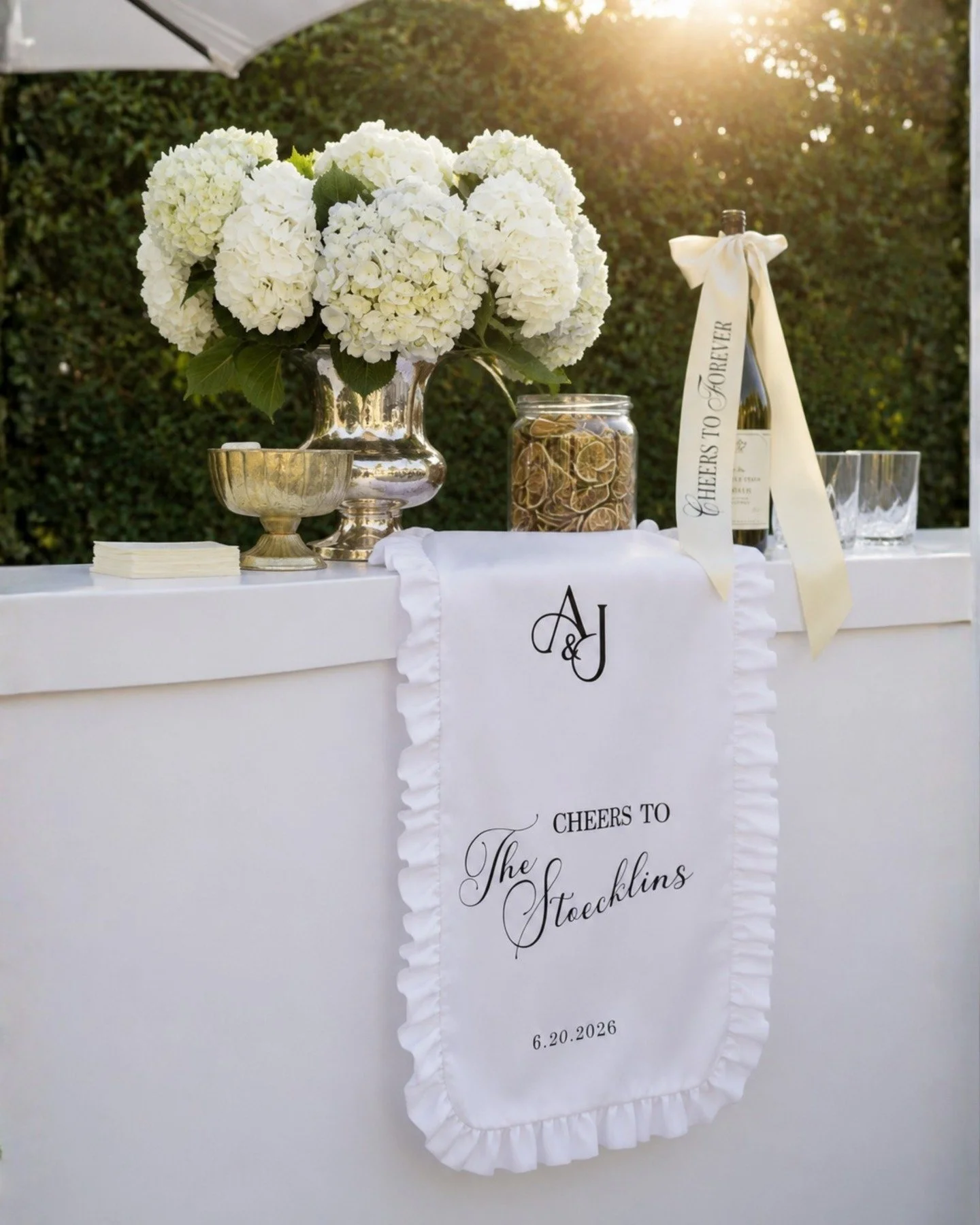 Handmade to create the perfect focal point for your bar setup 😍

Cheers to the Stoecklins 🥂

A celebration of love, thoughtfully designed and crafted for a day you&rsquo;ll never forget. We source only high-quality materials and each sign is handma