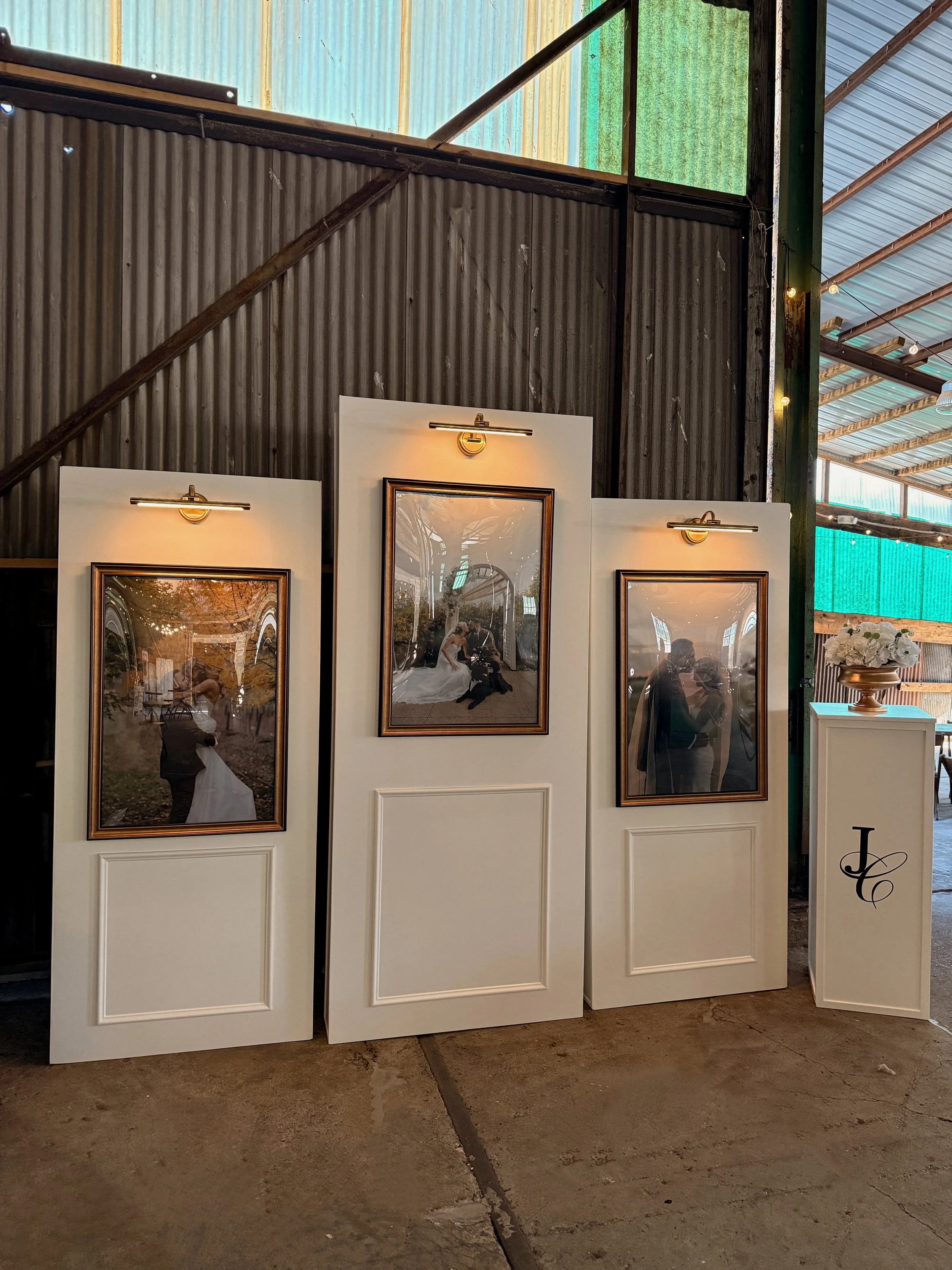 Engagement Photo Display